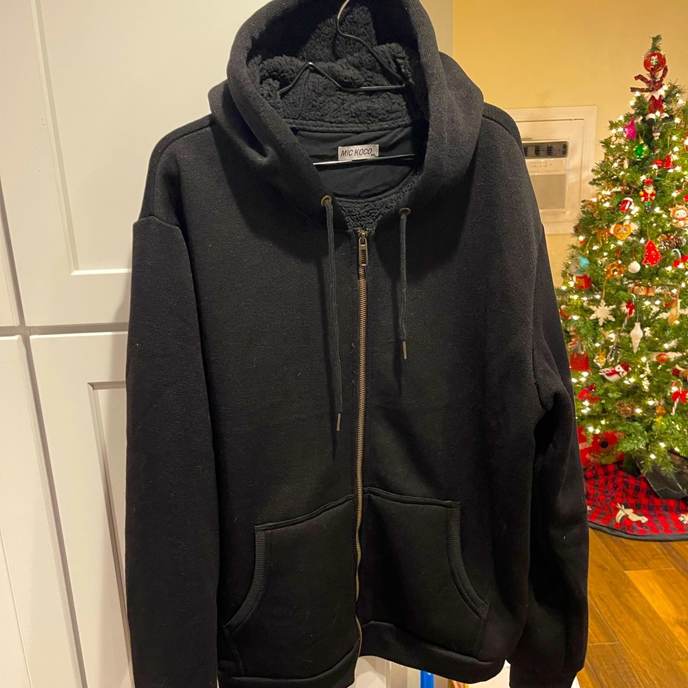 MIC KOKO Brand Good used condition in black and fleece lined. Size 2XL